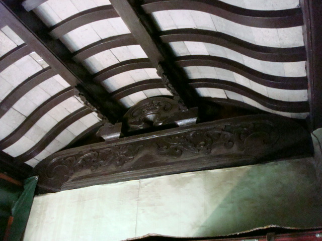 Ceiling in Qing dynasty home in downtown Wuxi,  Jiangsu,  China