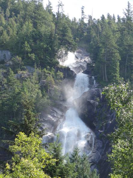 Picture:  Shannon Falls, B.C., Canada