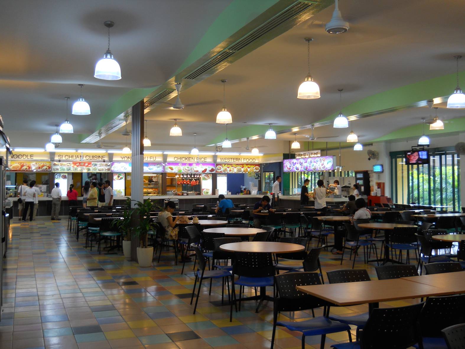 picture: canteen 2, Nanyang Technological University, Singapore 