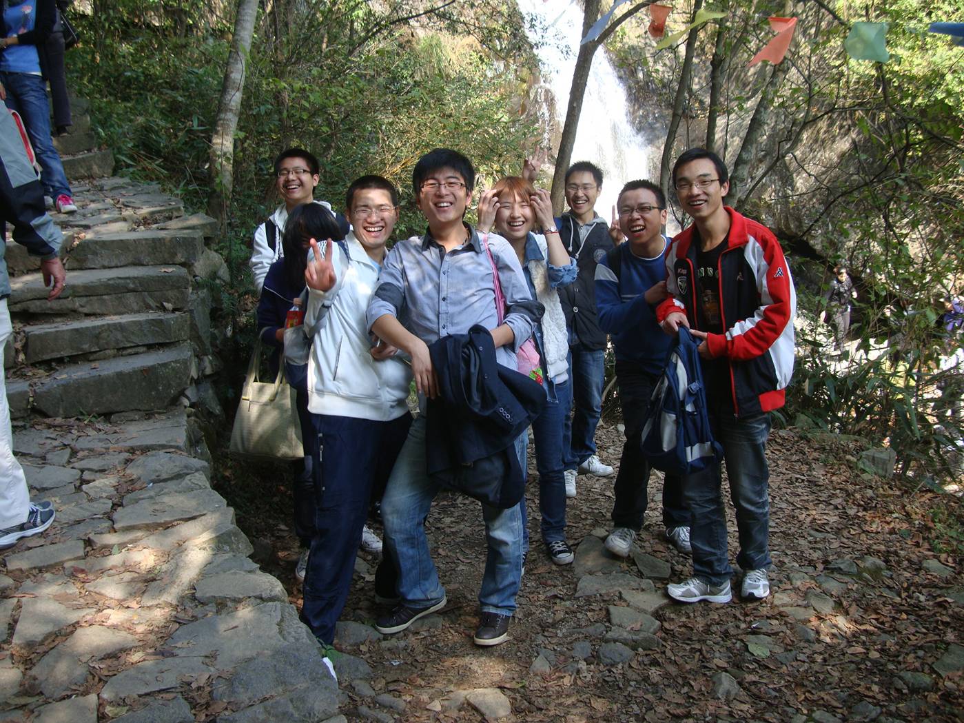 Picture:  Young friends I met along the path to the headwaters of Lake Tai, Zhejiang Province, China
