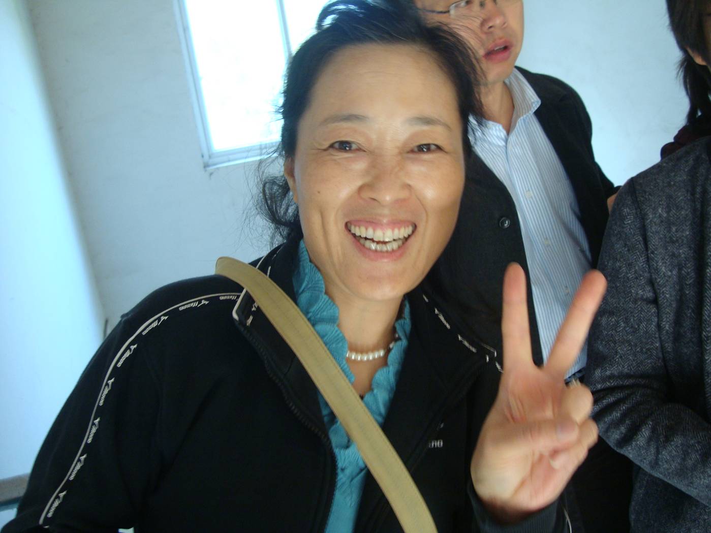 Picture:  Ms. Liu, our boss, to whom we owe all these pictures and all the adventures.  Many thanks, Ms. Liu.