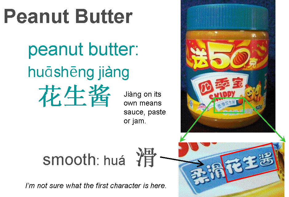 Chinese Peanut Butter, smooth - Skippy brand - Grocery shopping in China - Condiments