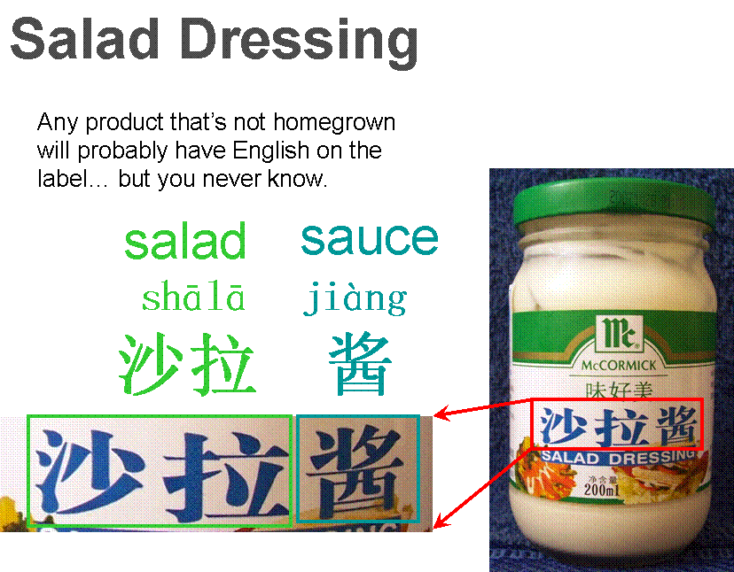Salad Dressing in China - McCormick brand - Grocery shopping in China - Condiments